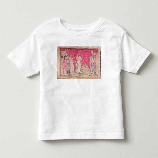 Camiseta De Bebé El tercer ángel y el cordero (Anverso)