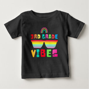 Camiseta De Bebé El Tercer Grado Vibes De Vuelta Al Profesor Y Estu
