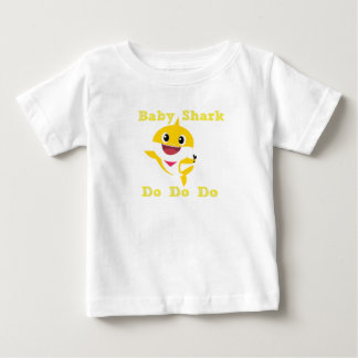Camiseta De Bebé El tiburón del bebé hace hace