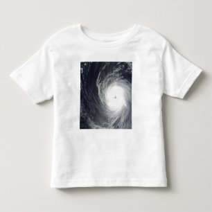 Camiseta De Bebé El tifón estupendo Melor asoma sobre el Oce