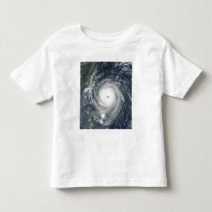 Camiseta De Bebé El tifón Longwang se acerca a Taiwán