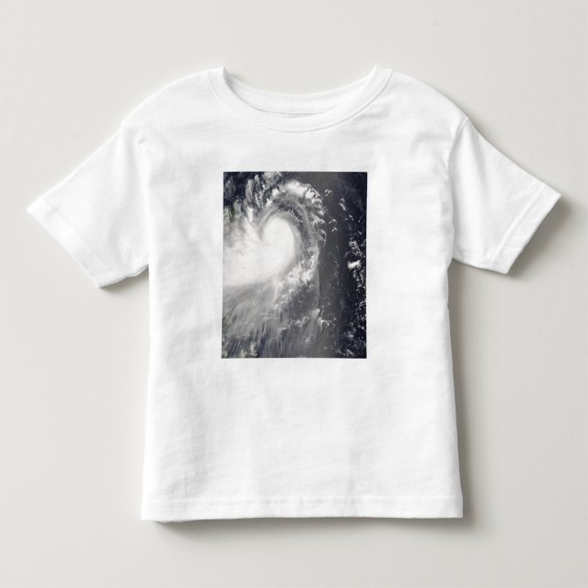 Camiseta De Bebé El tifón Nuri se acerca a las Islas Filipinas (Anverso)