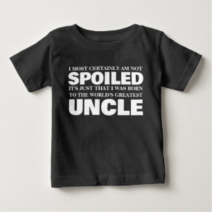 Camiseta De Bebé el tío más grande del mundo divertido