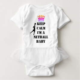 Camiseta De Bebé El tirador de gol personalizado mantiene la calma 