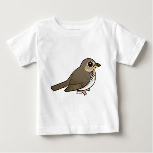 Camiseta De Bebé El tordo de Swainson