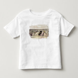 Camiseta De Bebé El toro salta las barreras, 1865 (color litho)
