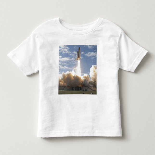 Camiseta De Bebé El transbordador espacial Atlantis levanta 10 (Anverso)
