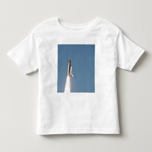 Camiseta De Bebé El transbordador espacial Atlantis levanta 11 (Anverso)