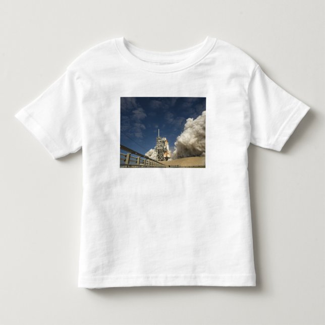 Camiseta De Bebé El transbordador espacial Atlantis levanta 20 (Anverso)