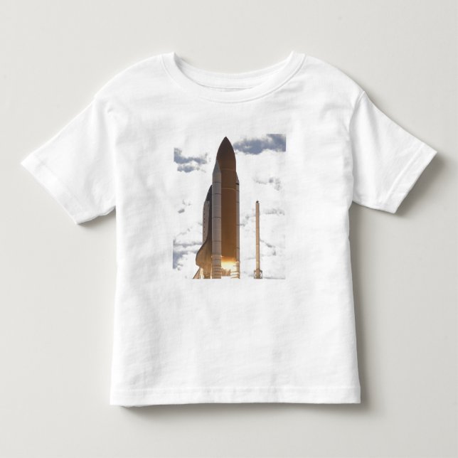 Camiseta De Bebé El transbordador espacial Atlantis se retira 16 (Anverso)
