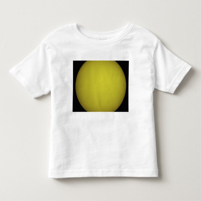 Camiseta De Bebé El transbordador espacial Atlantis se ve en la sil (Anverso)