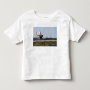 Camiseta De Bebé El transbordador espacial la Atlántida despliega