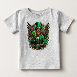 Camiseta De Bebé El trébol de vapor del Día de San Patricio