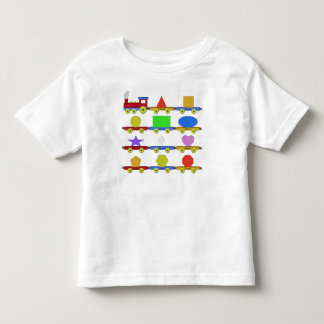 Camiseta De Bebé El tren de la forma