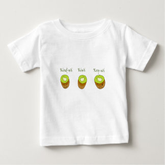 Camiseta De Bebé El trío del kiwi