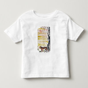 Camiseta De Bebé "El Tyger", placa 36 (Bentley 42)
