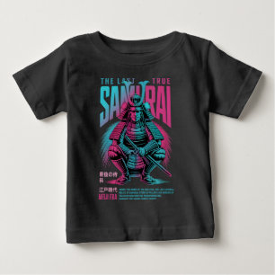Camiseta De Bebé El último verdadero samurái guerrero Meiji Vector