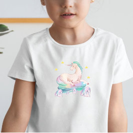 Camiseta De Bebé El Unicornio Soñador