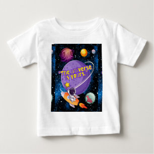 CAMISETA DE BEBÉ EL UNIVERSO ES TUYO