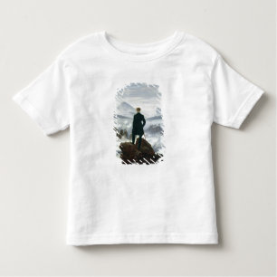 Camiseta De Bebé El vagabundo sobre el mar de la niebla, 1818