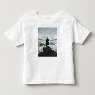 Camiseta De Bebé El vagabundo sobre el mar de la niebla, 1818