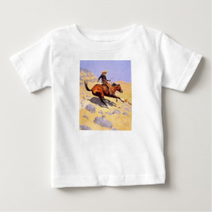Camiseta De Bebé El vaquero (por Frederic Remington)