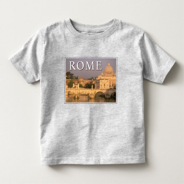 Camiseta De Bebé El Vaticano | Italia, Roma (Anverso)