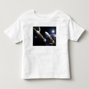 Camiseta De Bebé El vehículo de lanzamiento del equipo de Ares I