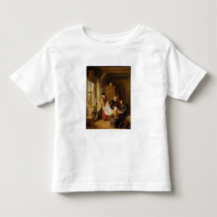 Camiseta De Bebé El vendedor ambulante, 1814 (aceite en el panel)