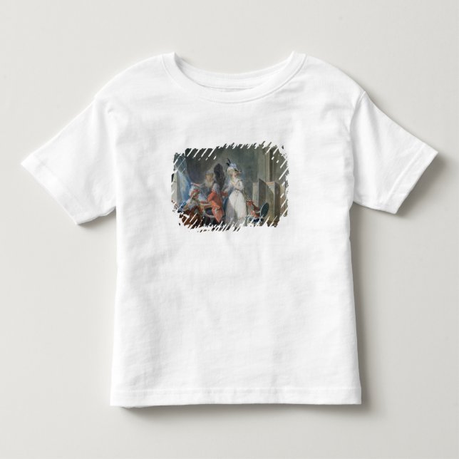 Camiseta De Bebé El vendedor de la moda (Anverso)