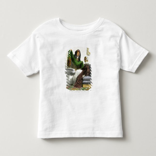 Camiseta De Bebé El vendedor del paño (Anverso)