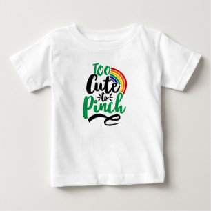 Camiseta De Bebé El verde es muy lindo para pulverizar el gráfico d