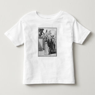 Camiseta De Bebé El vestido de la mujer noble, fin del siglo XVII