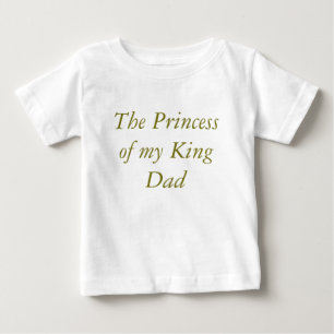 Camiseta De Bebé El vestido de princesa para bebé