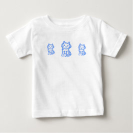 Camiseta De Bebé El vestido de volantes para niños pequeños El Maul