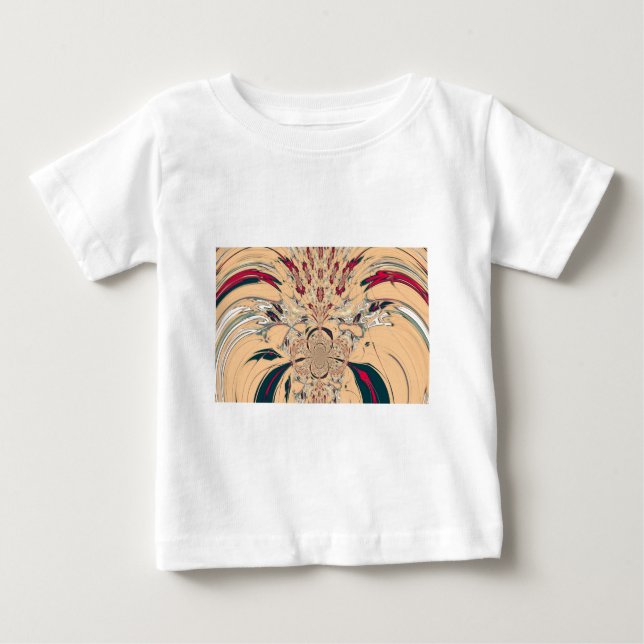 Camiseta De Bebé El vibrante Kaleidoscope africano: Un delicioso vi (Anverso)