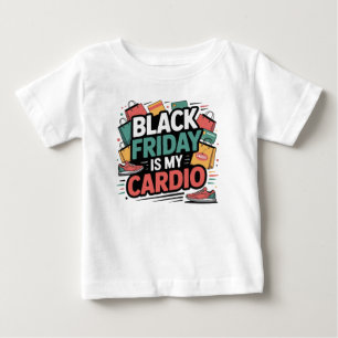 Camiseta De Bebé El viernes negro es mi cardio