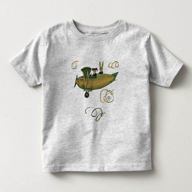 Camiseta De Bebé El vuelo (Anverso)