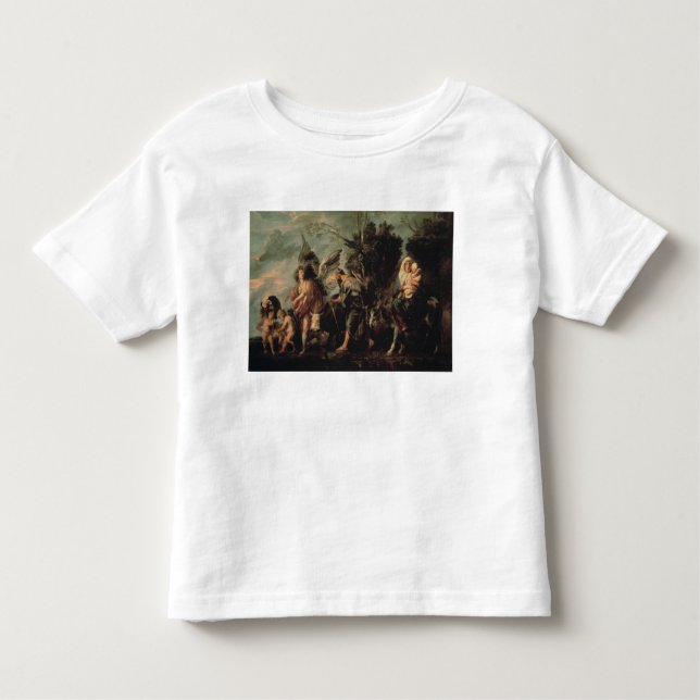 Camiseta De Bebé El vuelo en Egipto, siglo XVII (Anverso)