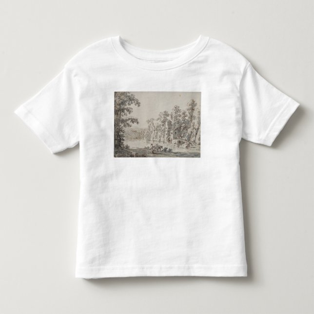 Camiseta De Bebé El Watermill por Ford (Anverso)
