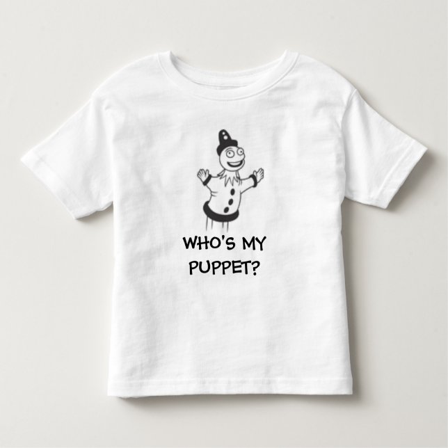 Camiseta De Bebé ¿El WHO es MI MARIONETA? (Anverso)