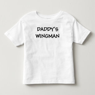 CAMISETA DE BEBÉ EL WINGMAN DEL PAPÁ