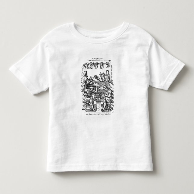 Camiseta De Bebé El zapatero (Anverso)