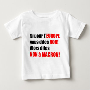 Camiseta De Bebé Elecciones presidenciales de Francia 2017 - Baby T
