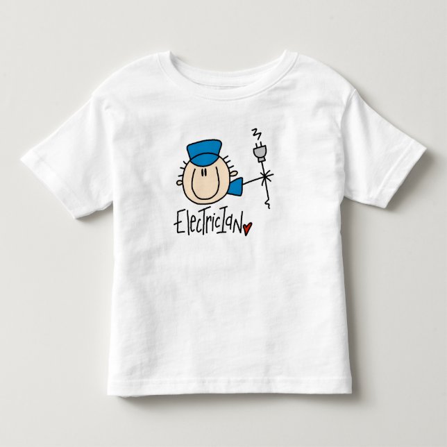 Camiseta De Bebé Electricista (Anverso)