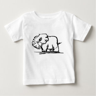 Camiseta De Bebé Elefante