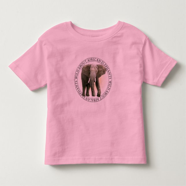 Camiseta De Bebé Elefante (Anverso)
