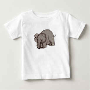 Camiseta De Bebé Elefante