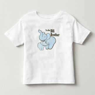 Camiseta De Bebé Elefante azul Gran Hermano