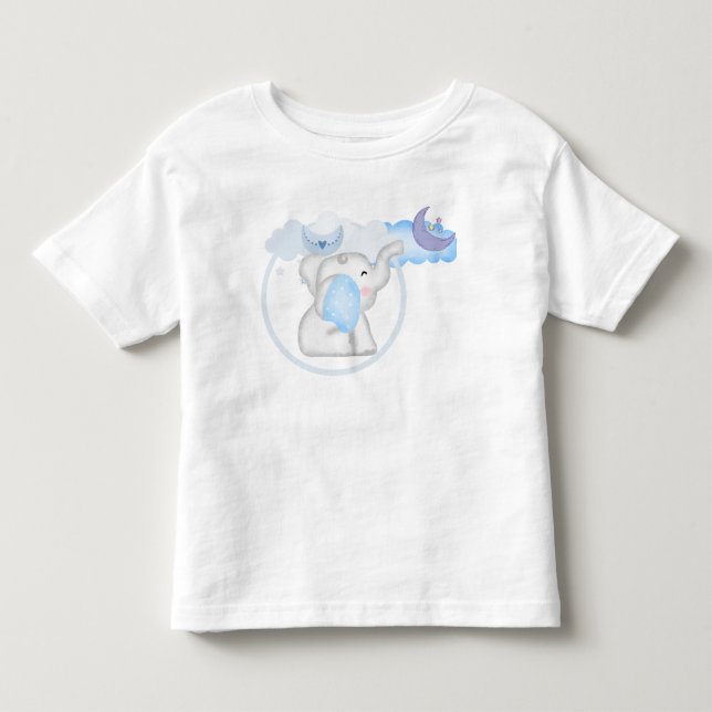 Camiseta De Bebé Elefante bebé (Anverso)